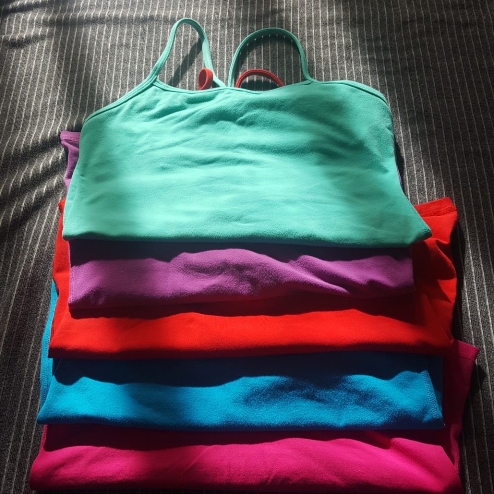 Lululemon Mint Green Power Y Tank Top Sz 6